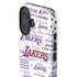 NBA LA Lakers Historic Blast iPhone 16 Impact Case
